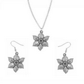 Flower of the Month Pendant & Earring Gift Set - December/ Narcissus